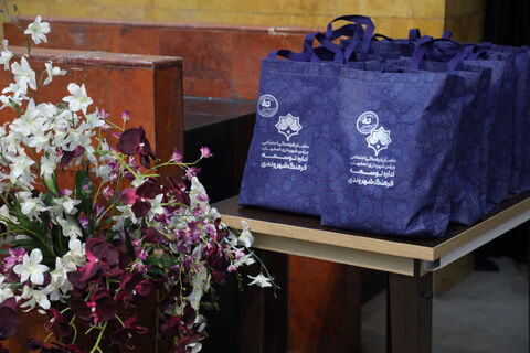 آیین رونمایی از پوستر مسابقه فرهنگی، هنری و ادبی"سرای امن" به روایت تصویر