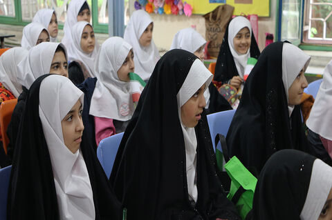 روایت تصویری ویژه‌برنامه «به رنگ مدرسه، به عطر دانایی»