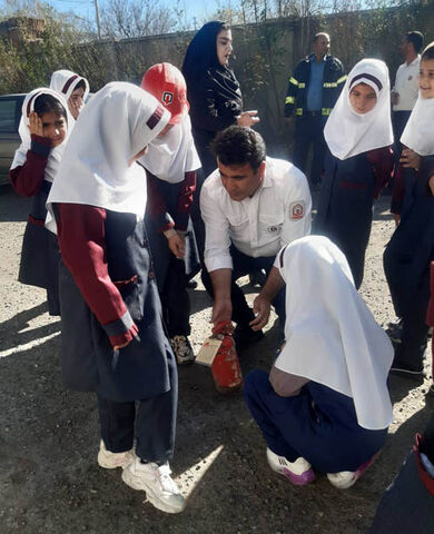 آموزش پدافند غیرعامل در مراکز کانون استان اردبیل