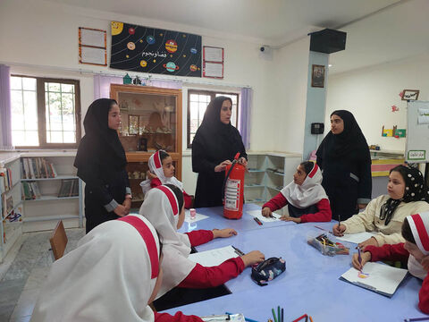 آموزش پدافند غیرعامل در مراکز کانون استان اردبیل