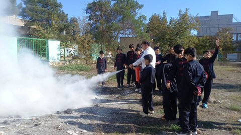 آموزش پدافند غیرعامل در مراکز کانون استان اردبیل