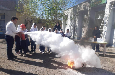 آموزش پدافند غیرعامل در مراکز کانون استان اردبیل