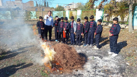 آموزش پدافند غیرعامل در مراکز کانون استان اردبیل