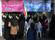 متحد و استوار مقابل استکبار؛ پیام هنرمندانه کودکان گیلانی در روز ۱۳ آبان