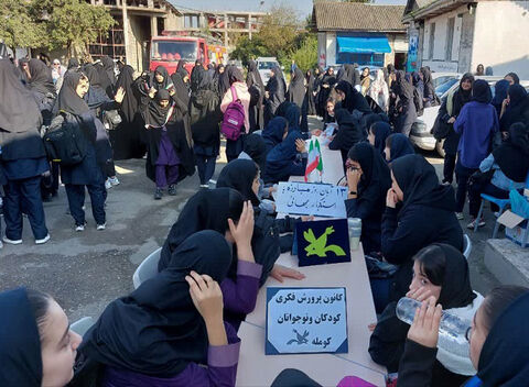 روایت تصویری حضور کانونی‌ها در یوم الله ۱۳ آبان