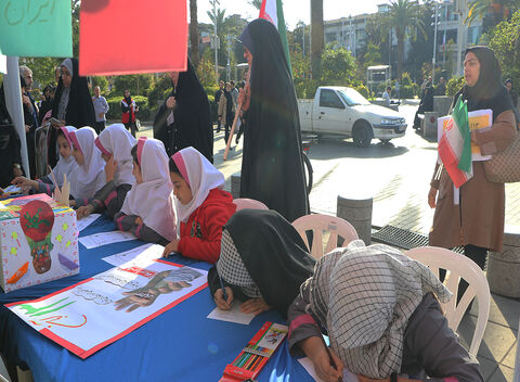 روایت تصویری حضور کانونی‌ها در یوم الله ۱۳ آبان