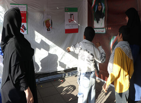 روایت تصویری حضور کانونی‌ها در یوم الله ۱۳ آبان