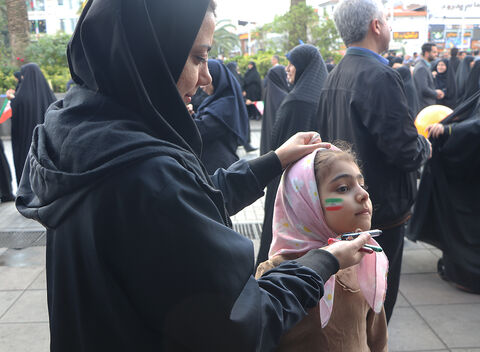 روایت تصویری حضور کانونی‌ها در یوم الله ۱۳ آبان