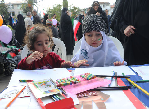 روایت تصویری حضور کانونی‌ها در یوم الله ۱۳ آبان