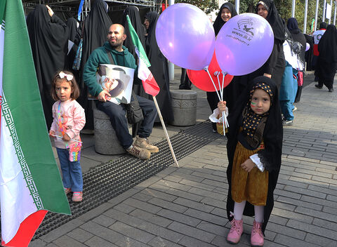 روایت تصویری حضور کانونی‌ها در یوم الله ۱۳ آبان