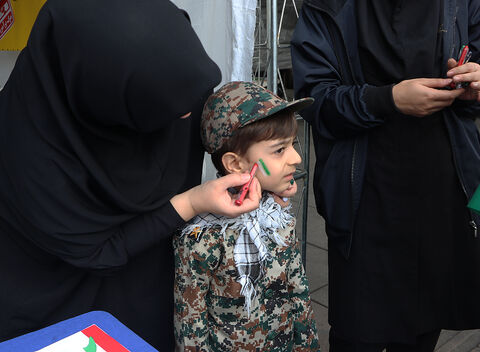 روایت تصویری حضور کانونی‌ها در یوم الله ۱۳ آبان