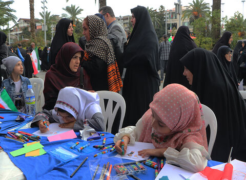 روایت تصویری حضور کانونی‌ها در یوم الله ۱۳ آبان