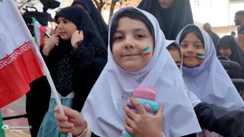حضور کانون پرورش فکری کودکان و نوجوانان استان قم در راهپیمایی ۱۳ آبان