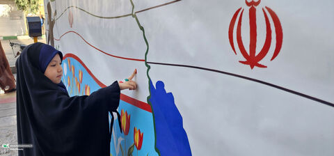 حضور کانون پرورش فکری کودکان و نوجوانان استان قم در راهپیمایی ۱۳ آبان