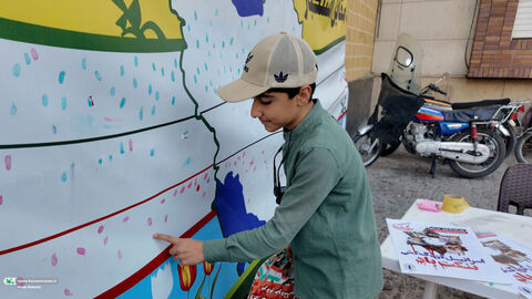 حضور کانون پرورش فکری کودکان و نوجوانان استان قم در راهپیمایی ۱۳ آبان