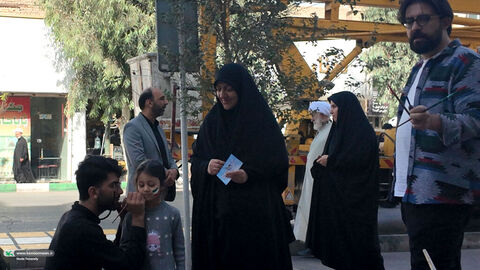 حضور کانون پرورش فکری کودکان و نوجوانان استان قم در راهپیمایی ۱۳ آبان