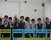 نمایش سوپ سنگ میهمان مدارس بندر لنگه شد