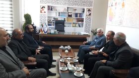 بازدید مدیرکل استان از مراکز نیشابور و دیدار با شهردار فیروزه