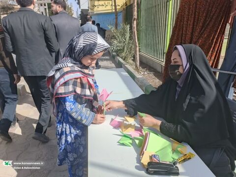 حضور کانون پرورش فکری کودکان و نوجوانان سیستان و بلوچستان در راهپیمایی روز دانش آموز