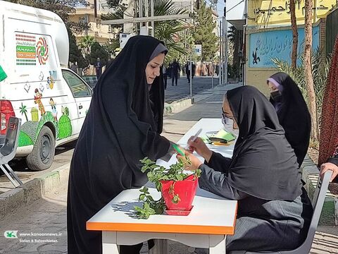 حضور کانون پرورش فکری کودکان و نوجوانان سیستان و بلوچستان در راهپیمایی روز دانش آموز