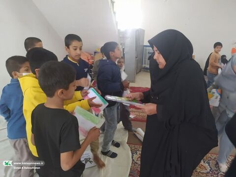 حضور کانون پرورش فکری کودکان و نوجوانان سیستان و بلوچستان در راهپیمایی روز دانش آموز