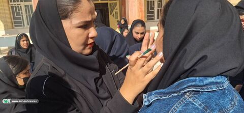 حضور کانون پرورش فکری کودکان و نوجوانان کهگیلویه و بویراحمد در راهپیمایی روز دانش آموز