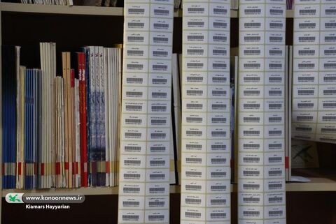 بارکدگذاری کتابهای کانون چهارمحال و بختیاری