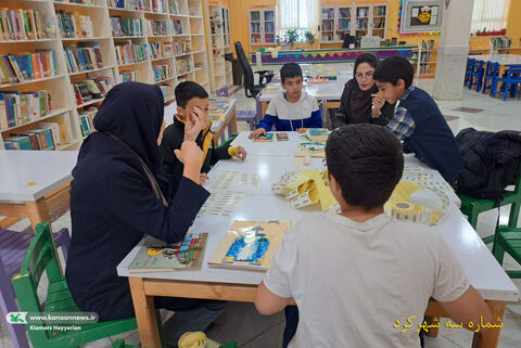 بارکدگذاری کتابهای کانون چهارمحال و بختیاری