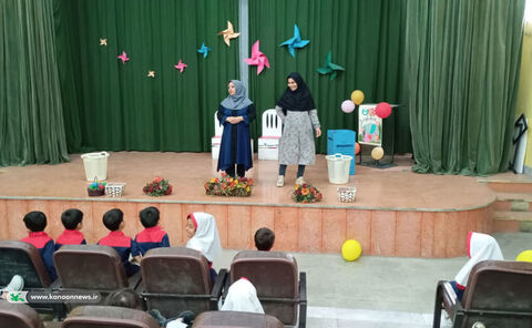 کلاس اولی ها در روز دانش آموز مهمان مرکز فرهنگی هنری شماره ۸ کانون شدند