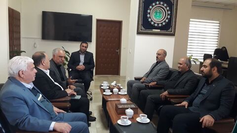 بازدید مدیرکل استان از مراکز نیشابور و دیدار با شهردار فیروزه