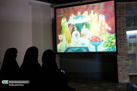 اولین روز اردوی انجمن تصویرگران نوجوان کانون خراسان رضوی در تهران