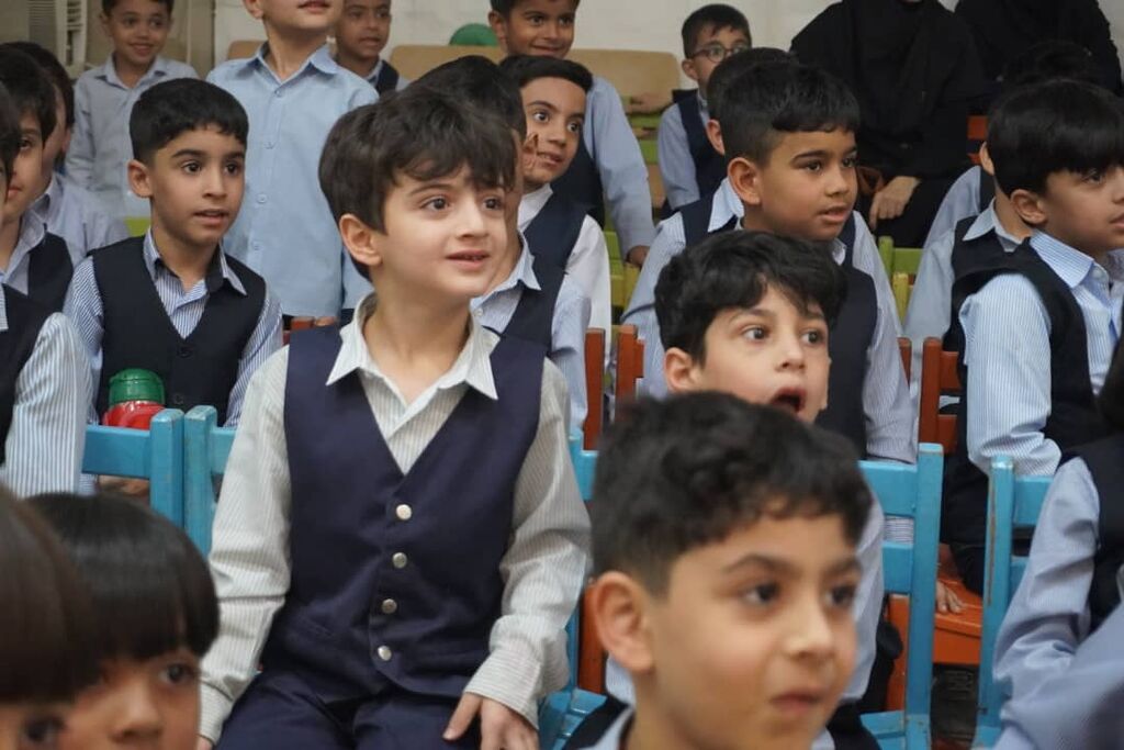 نمایش سوپ سنگ میهمان مدارس بندر لنگه شد