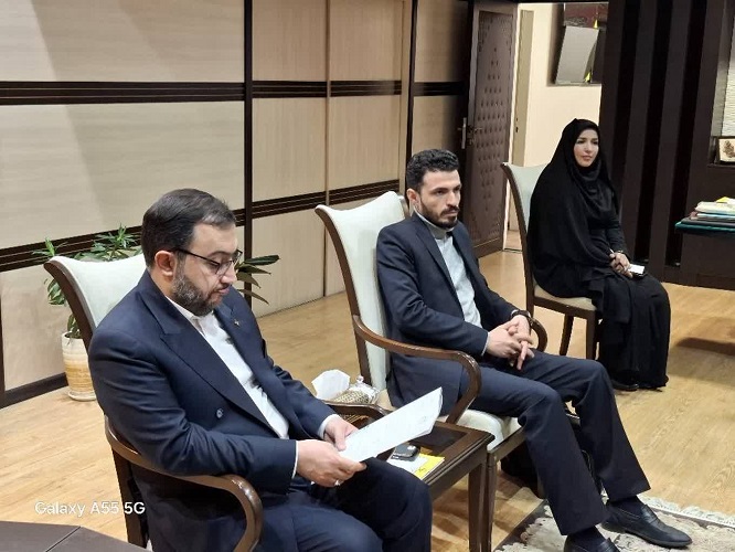 دیدار نماینده مردم شهرضا و دهاقان با مدیرعامل کانون پرورش فکری کشور