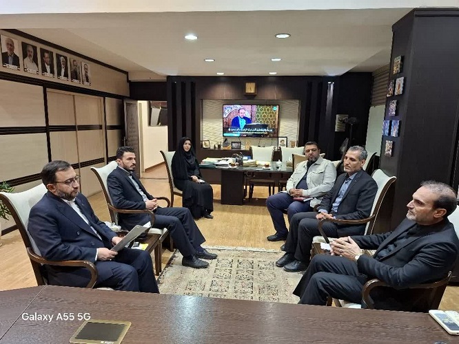 دیدار نماینده مردم شهرضا و دهاقان با مدیرعامل کانون پرورش فکری کشور