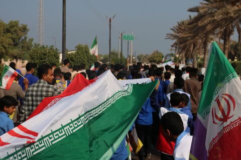 مراسم یوم‌الله ۱۳ آبان  در مراکز کانون استان هرمزگان از نگاه دوربین