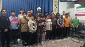 دیدار کانون‌یاران مرکز قصرشیرین با امام جمعه این شهرستان