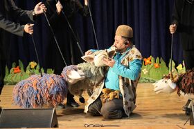 نمایش «ماجرای گله من» ویژه دانش‌آموزان  در ساری