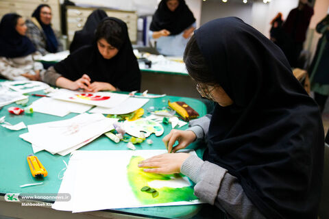 اردوی آموزشی تصویرگران نوجوان کانون خراسان رضوی در تهران