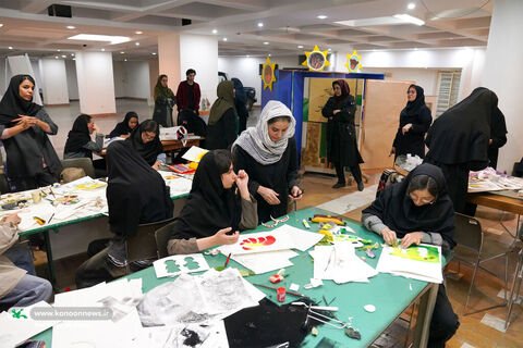 اردوی آموزشی تصویرگران نوجوان کانون خراسان رضوی در تهران