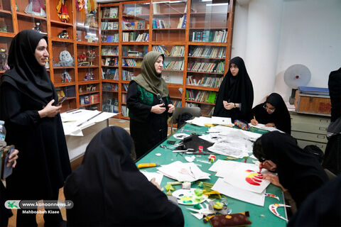 اردوی آموزشی تصویرگران نوجوان کانون خراسان رضوی در تهران