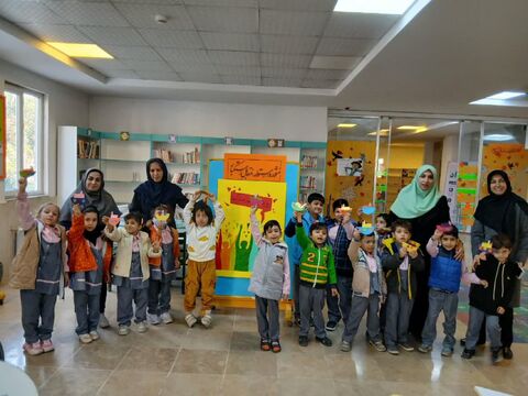 حضور پیش دبستانی غدیر در مرکز سه کانون کرج