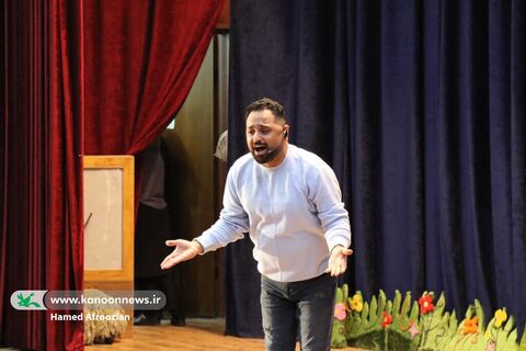 اجرای نمایش عروسکی «ماجرای گله من» در سینما کانون ساری