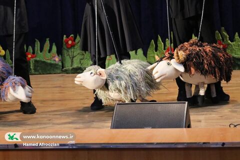 اجرای نمایش عروسکی «ماجرای گله من» در سینما کانون ساری