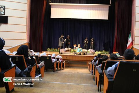 اجرای نمایش عروسکی «ماجرای گله من» در سینما کانون ساری