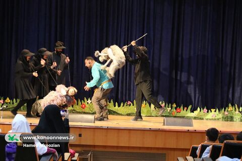 اجرای نمایش عروسکی «ماجرای گله من» در سینما کانون ساری