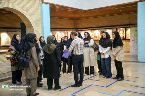 اردوی آموزشی تصویرگران نوجوان کانون خراسان رضوی در تهران(روز سوم)