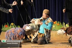 نمایش «ماجرای گله من» ویژه دانش‌آموزان در ساری