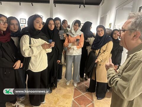 اردوی انجمن دختران نوجوان تصویرگر خراسان رضوی در تهران