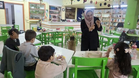 شناخت احساسات و کنترل آن در قالب قصه‌گویی و نمایش خلاق در مرکز فرهنگی شماره 4 مشهد