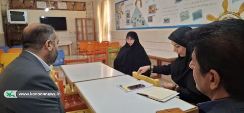 بازدید مدیرکل کانون پرورش فکری خوزستان از مرکز فرهنگی‌هنری هندیجان